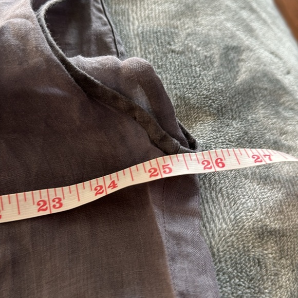 Eileen Fisher Tunic w/ Longer Back, Smokey Purple - Picture 10 of 11